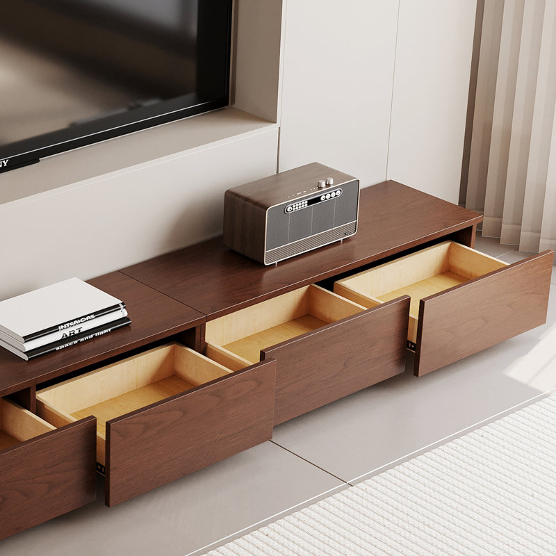 Meuble télé 94,5 po Modern, H 13,78 po x L 15,75 po x l 94,5 po