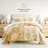 Quilt Set- Lightweight - All Season Quilted Coverlet - Distressed Bouquet-105628190-105628188
