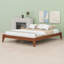 Wood Platform Bed Frame, With Slat Support-1044385220