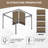 Aoodor Replacement 4-Panel Gazebo Sidewall Curtains-121327732-121327729