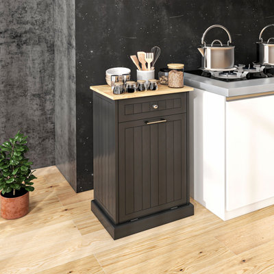 Porte-poubelle autoportant avec tiroir Kitchen Tilt Out