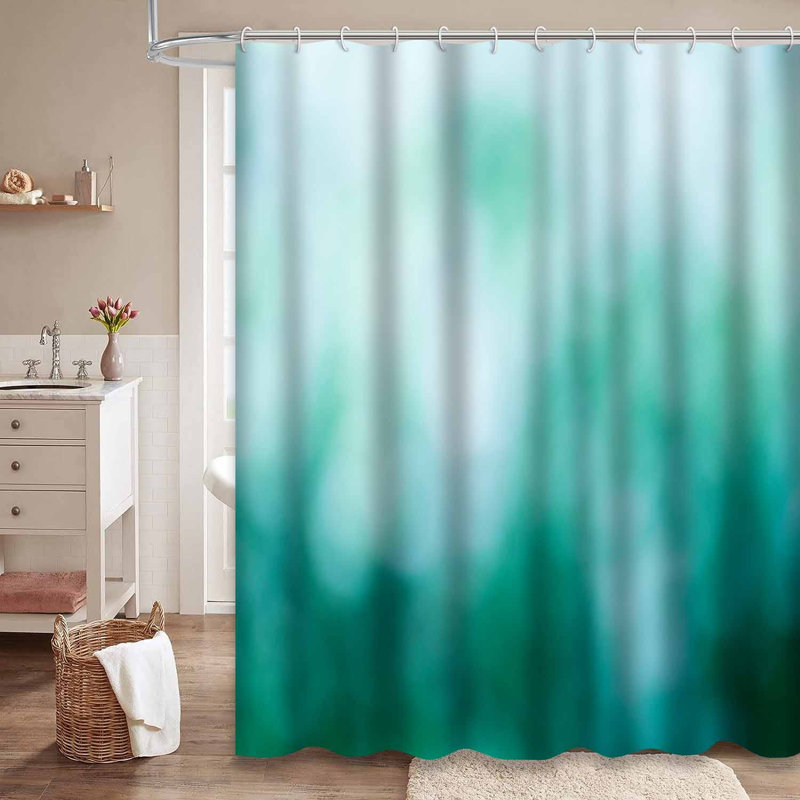 Rideau de douche Winter Water, L 72 po x l 78 po