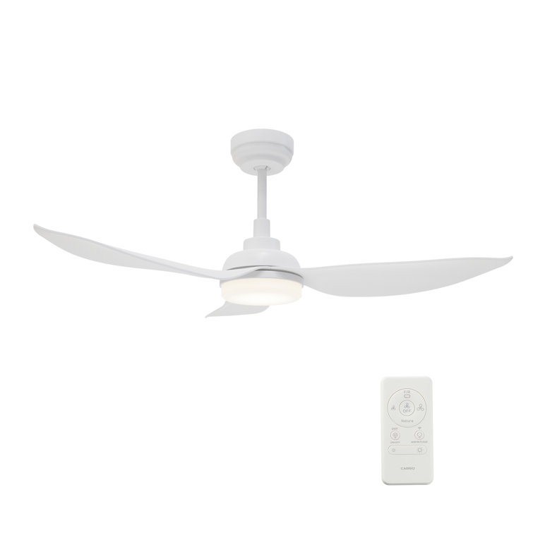 Daisy 45'' Smart Ceiling Fan With Remote, Light Kit Included,Works With Google Assistant And Amazon Alexa,Siri Shortcut