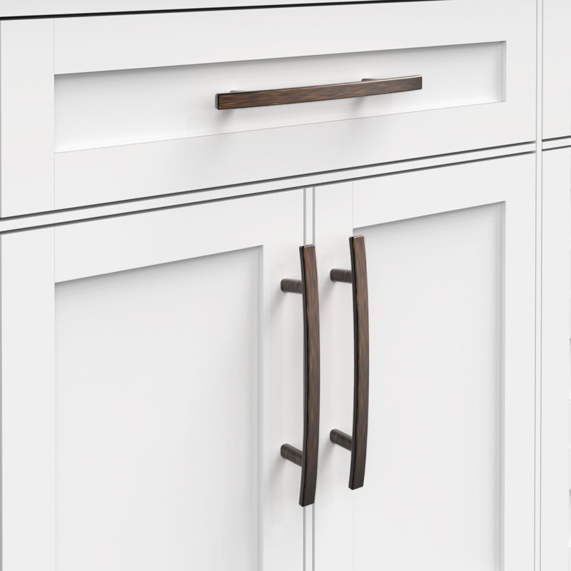Classic Collection  Cabinet and Drawer Arch Pull, Oil Rubbed Bronze, 5"