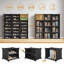 42 Pair Stackable Shoe Storage Cabinet-1927577361