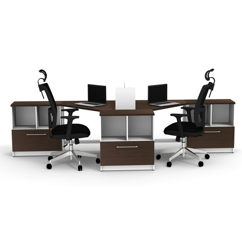 Kumasi Rectangle 2 Person Benching Workstation