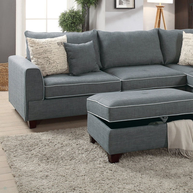 Magnifique canapé modulaire 3 pièces Dorris