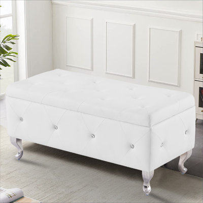 Banc de rangement rembourré Gianpaolo