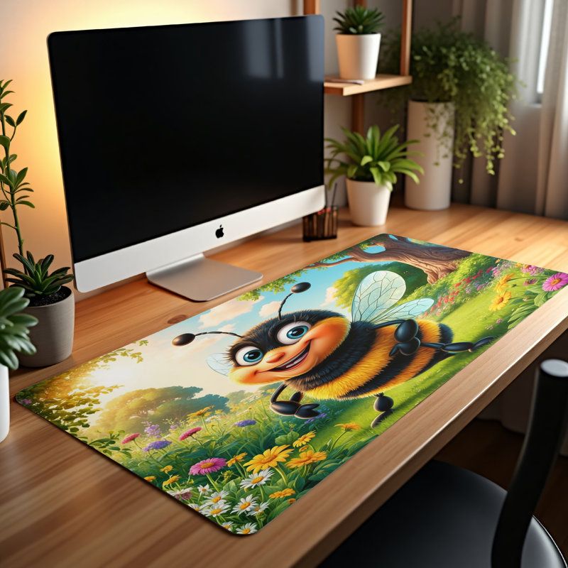 Polyester Desk Pad, 23.6x13.8