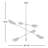 Circe 6 - Light Steel Dimmable Modern Linear Chandelier-1624169025