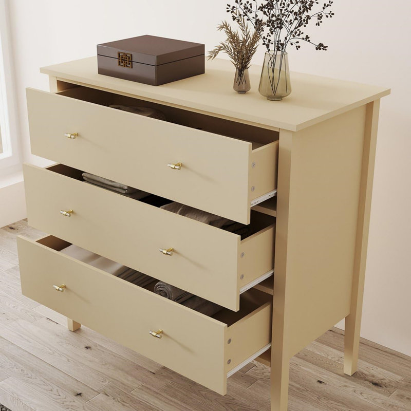 90cm W 3 - Drawer Chest of Drawers
