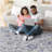NAAR MARFI Collection 2X8 Blue / Silver / Oriental Runner Rug-1229533393