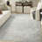 Lafever 7'10" x 9'10" Grey Modern Indoor Rug-862846976