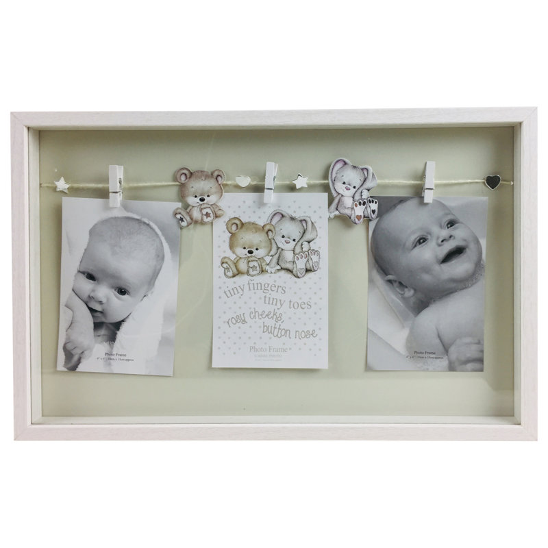 Darleene White Shadow Box Picture Frame