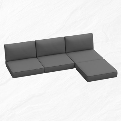 Outdoor 4'' Replacement Cushion Set