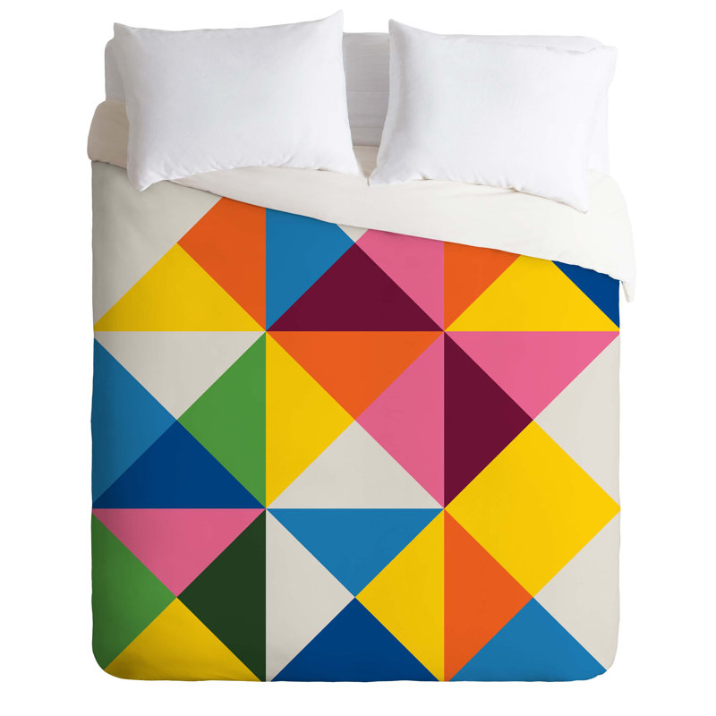 Ensemble de housse de couette, Housse de couette simple / simple TG et 1 taie dé