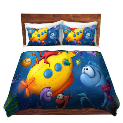  Tooshtoosh Sea Life Microfiber Duvet Covers