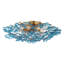 Seguis 22.5'' Aged Brass Semi Flush Mount-697973462