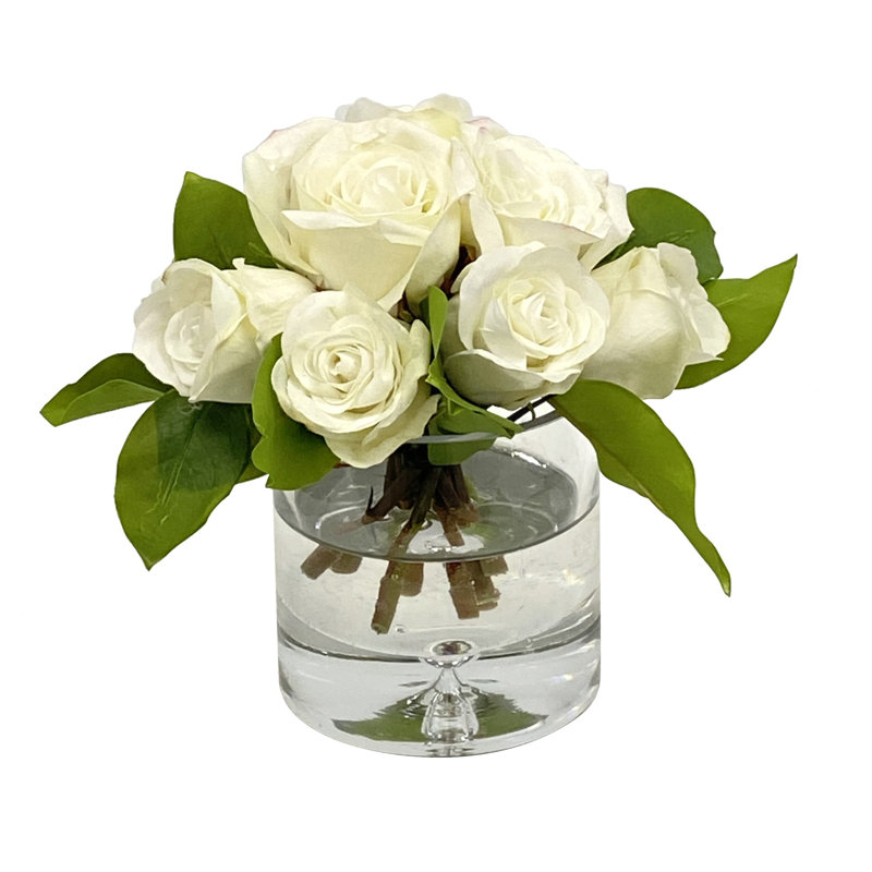 ROSE IN VASE