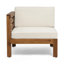Ensemble de canapé en L, beige