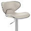 Baudette Swivel Upholstered Adjustable Height Counter Stool with Metal Frame-15848425