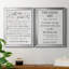 Guide to Self Care - Ensemble 2 pièces d'art textuel sur toile-1055995959-1055995963