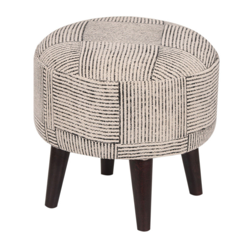 Honey-Belle Solid Wood Accent Stool