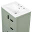 Meuble-lavabo moderne avec lavabo en céramique, porte à fermeture douce, tablette de porte double couche et 3 tiroirs-944290313