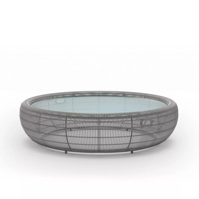 Croissant Outdoor Round Coffee Table