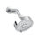 Pomme de douche multifonctionnelle Kohler Purist 2,5 GPM, trois réglages de jet, pomme de douche à haute pression de 5,5 po
