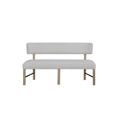 Banc de salle à manger rembourré Zina