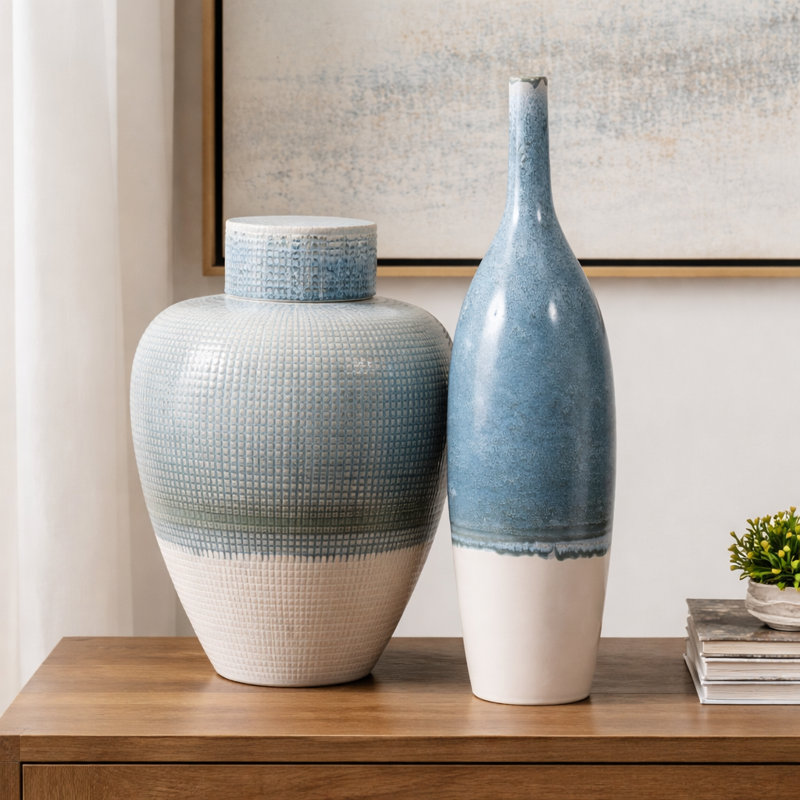 Ensemble de vases à fleurs Kr cristaline