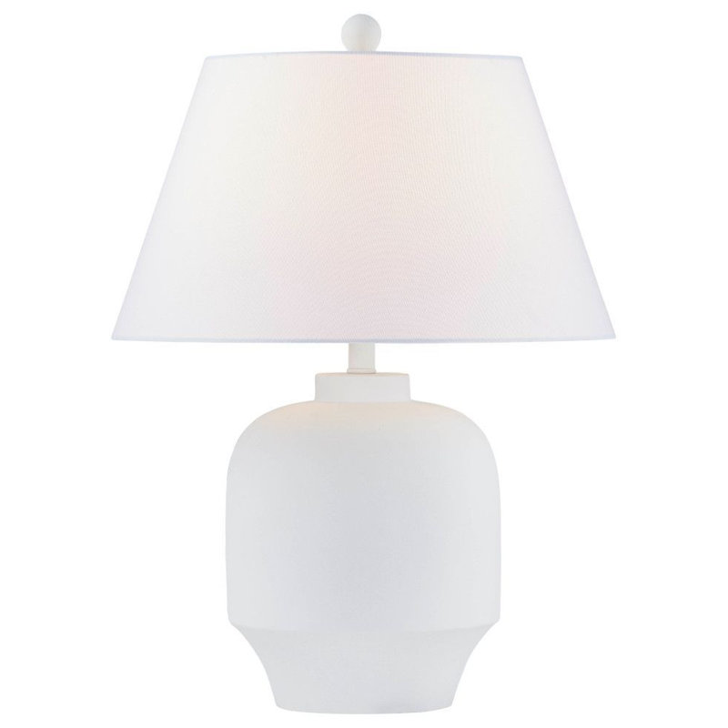 Lampe de table 26,5 po en résine blanche Middleborough