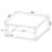 Flint Pine Square Engineered Wood Coffee Table-312619025