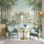 Décoration murale amovible pour jardin français-28498117-28498105