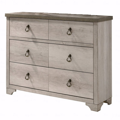 Commode 6 tiroirs, 1 pièce Cottage
