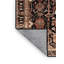 Tapis brun lavable à la machine-1852641913