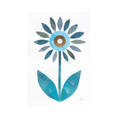 Retro Blooms III by Melissa Averinos - Wrapped Canvas Painting