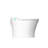 Modern Smart Toilet With Power Outage Backup & Strong Flushing Performance Ceramic Adjustable Temp Seat Hygiene Assurance