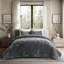 Ensemble de courtepointe Luxe Velvet Channel-106309333-106309345