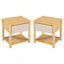 Table de chevet en bois, tables de chevet modernes avec tiroir, table de chevet Farmhouse-420700921