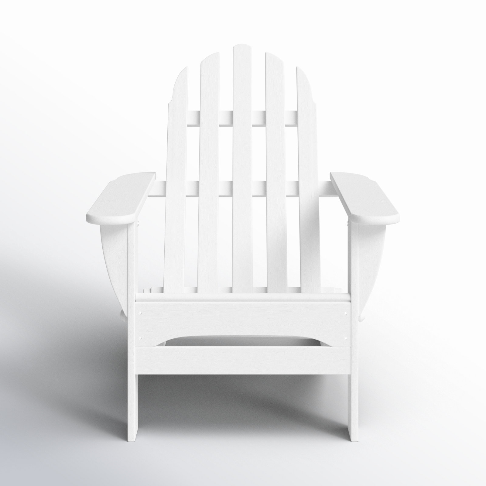POLYWOOD® Classic Adirondack Chair, White