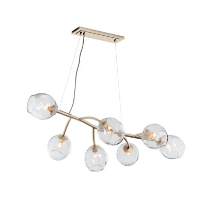 Vine 7 - Light Unique/Statement Linear Pendant
