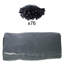 Abri d'auto 12 x 20 pi - imperméable et protégé. 76 boucles élastiques. Polypropylène gris. Installation rapide. Abri de garage polyvalent pour les événements extérieurs