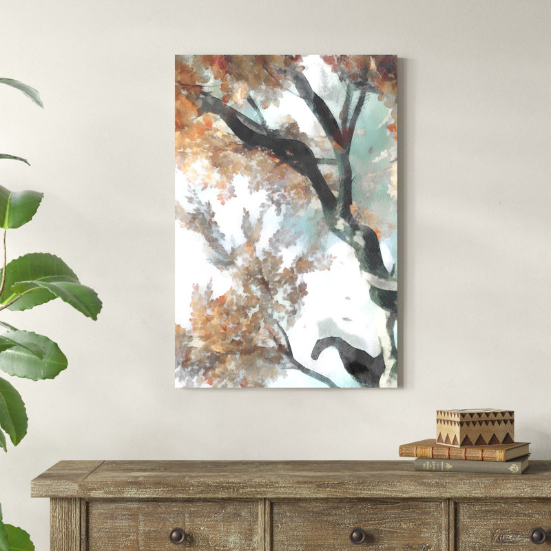 " Fall Tree II " Painting Print, 36" H x 24" W