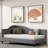 L-shaped Linen Daybed With Solid Wood Legs-201515547-201515545