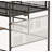 Loft Metal Bed For Bedroom And Dormitory, With Built-In Charging Station And LED Lighting-2085347295-2085347294
