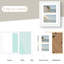Cadre photo en bois collage-1834784515