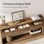 Console 70,8 po de long avec tiroirs et tablette ouverte pour le vestibule ou le couloir