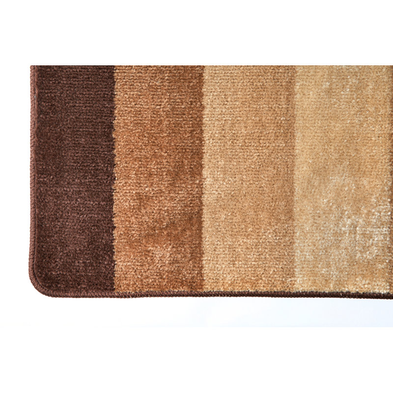 Montauk Non-Slip Bath Rug and Contour Mat, Taupe